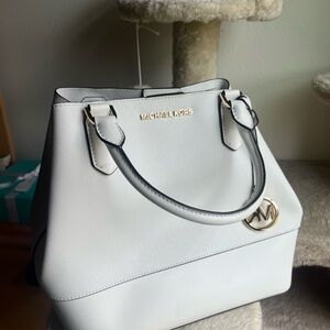 Michael Kors White Handbag